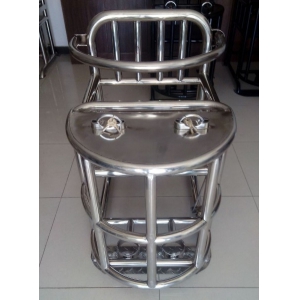 ATZY-B-12型加固不锈钢审讯椅