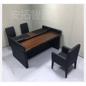 ATZY-SXZ-R18型全软包审讯桌