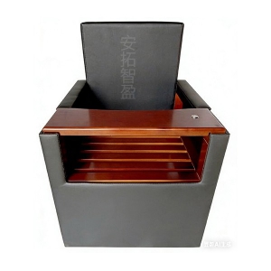 ATZY-M-R7型软包木质审讯椅