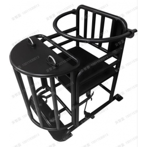 ATZY-T-06型加固型铁制审讯椅