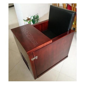 ATZY-M-14型围栏式木质审讯椅