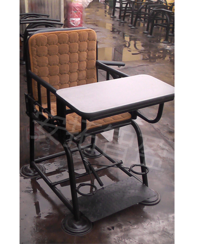 ATZY-US型弹簧U型锁铁质审讯椅(图2)