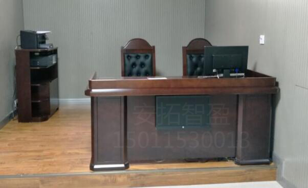 ATZY-SXZ-30型木质审讯桌(图1)