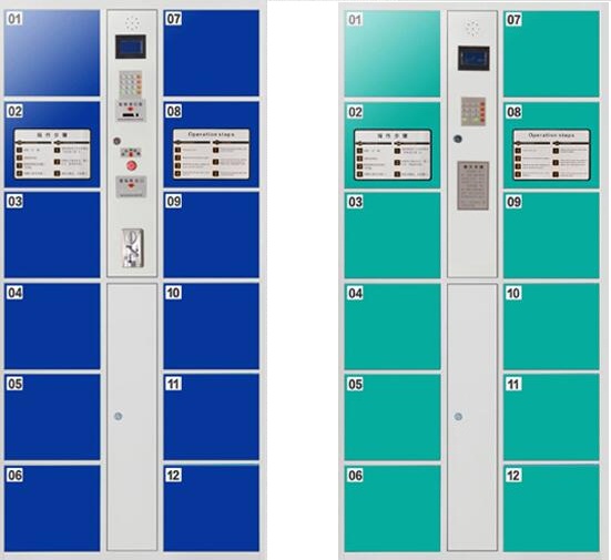 ATZY-MMG-01型密码刷卡柜 门条码柜 电子存包柜(图3)