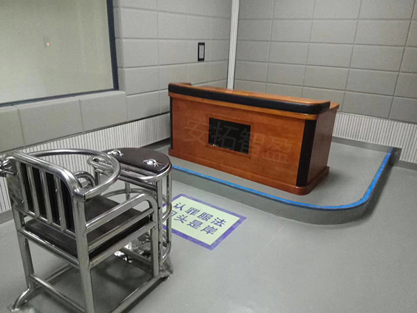 ATZY-SXZ-32型木质审讯桌(图2)