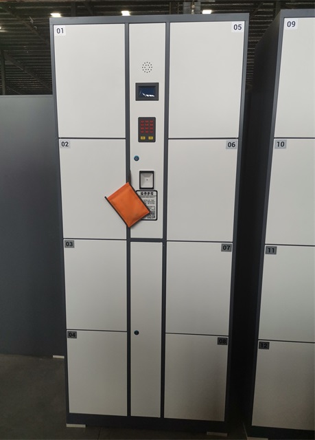 ATZY-MMG-01型密码刷卡柜 门条码柜 电子存包柜(图4)