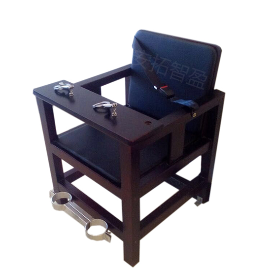 ATZY-M-16型木质审讯椅(图1)