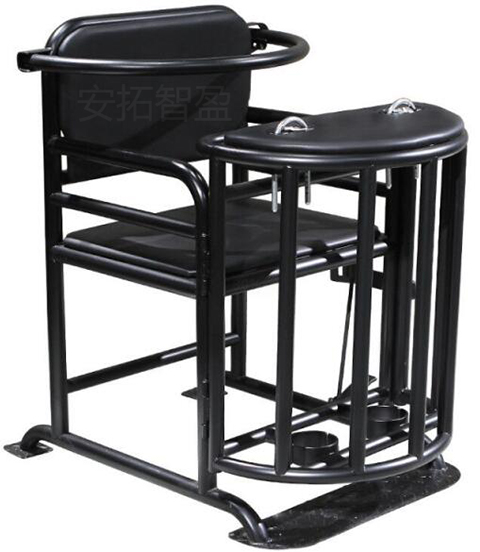 ATZY-R-T8型软包铁质审讯椅(图1)