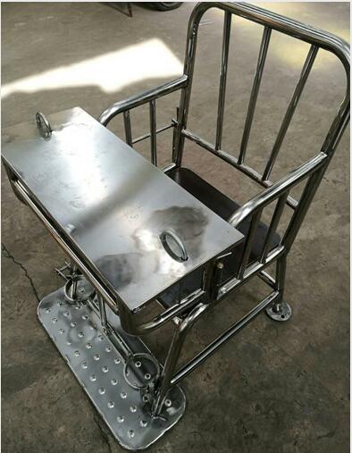 ATZY-B-10标准不锈钢审讯椅(图3)