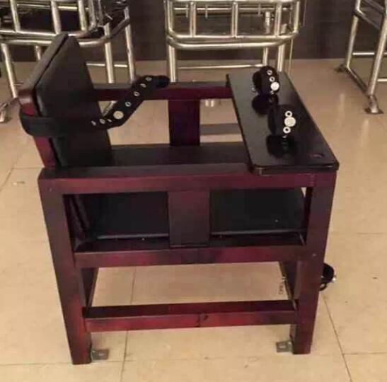 ATZY-M-10型木制审讯椅(图2)