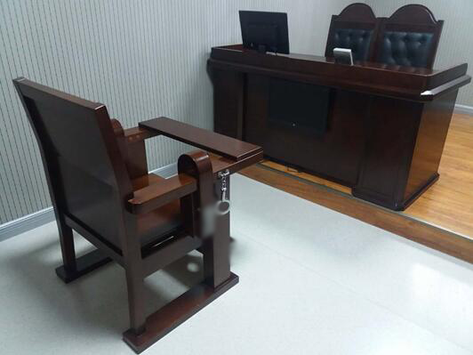 ATZY-M-12型木质审讯椅(图2)