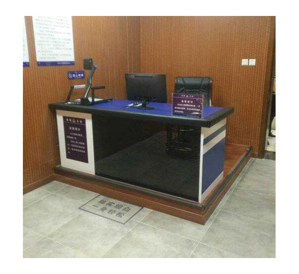 ATZY-SXZ-39型木质审讯桌(图1)