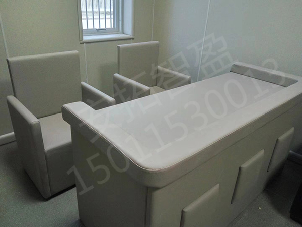 审讯桌/审讯桌厂家/软包审讯桌