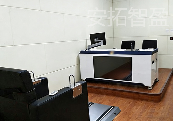 智能一体化审讯桌/钢制审讯桌